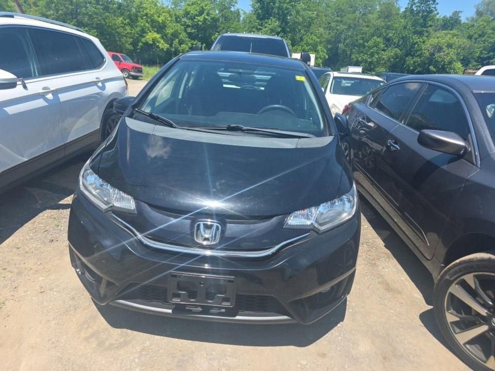 Used 2015 Crystal Black Pearl Honda EX image 2