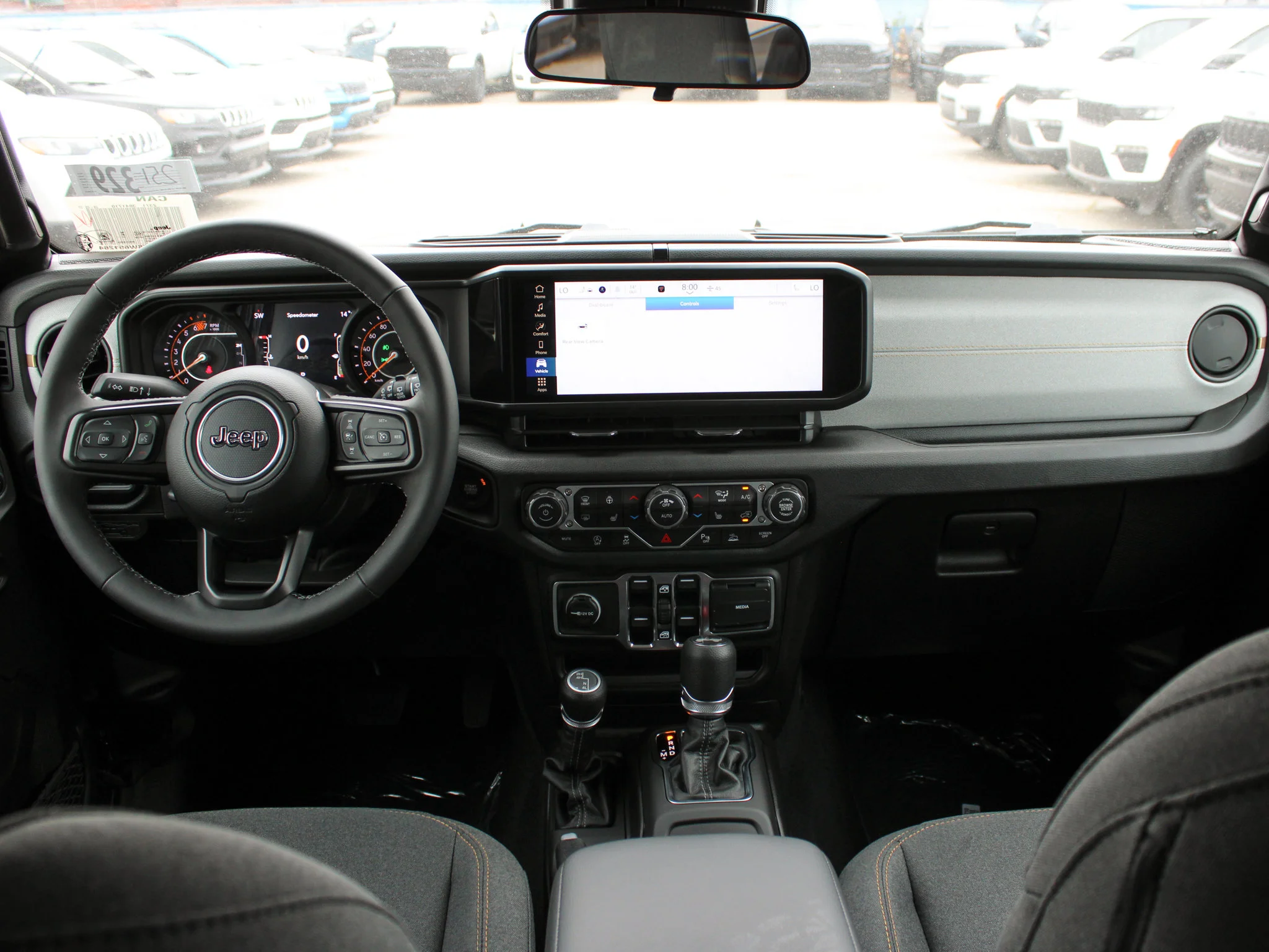 Used 2025 Black Jeep Sport S* 4 Door 4x4, Safety Group, Heated Seats, Remote Start image 12