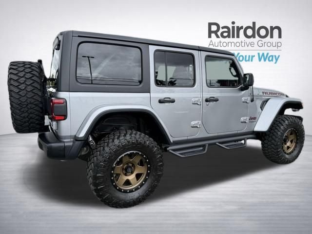 Used 2018 Silver Jeep Unlimited Rubicon image 7