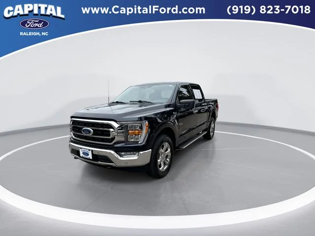 Used 2022 Blue Ford XLT image 4