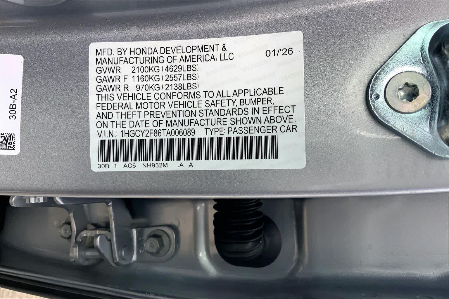 New 2026 Solar Silver Metallic Honda Touring Hybrid image 21