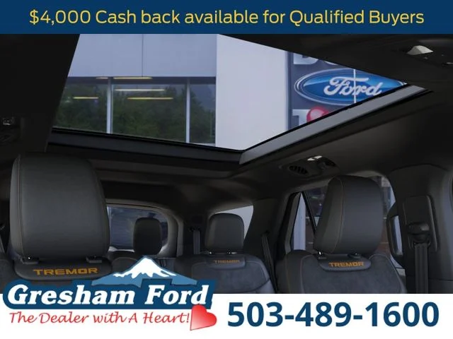 New 2026 Carbonized Gray Metallic Ford Tremor image 25