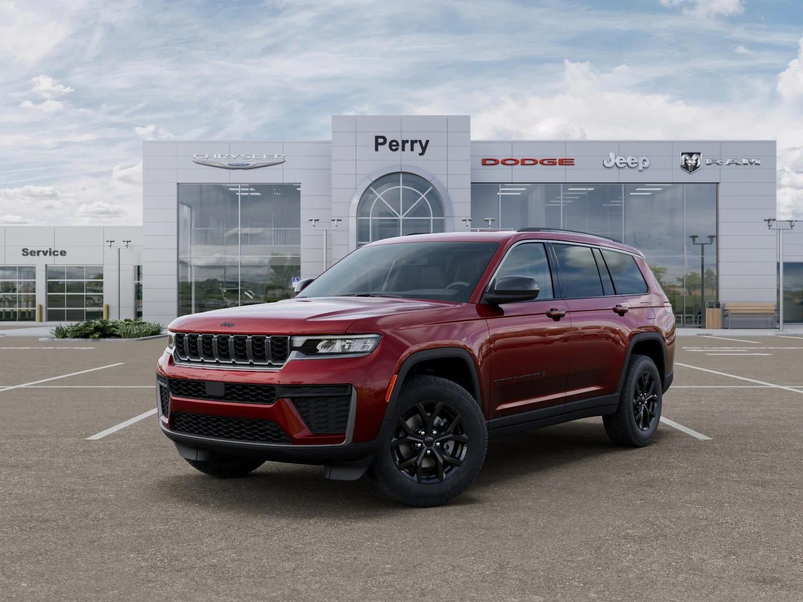 New 2026 Velvet Red Pearl-Coat Exterior Paint Jeep Altitude image 25