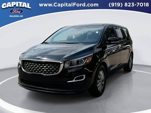 Used 2021 Black Kia LX image 1