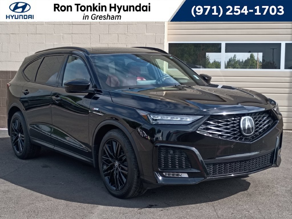 Used 2025 Black Acura A-Spec Advance Package image 1