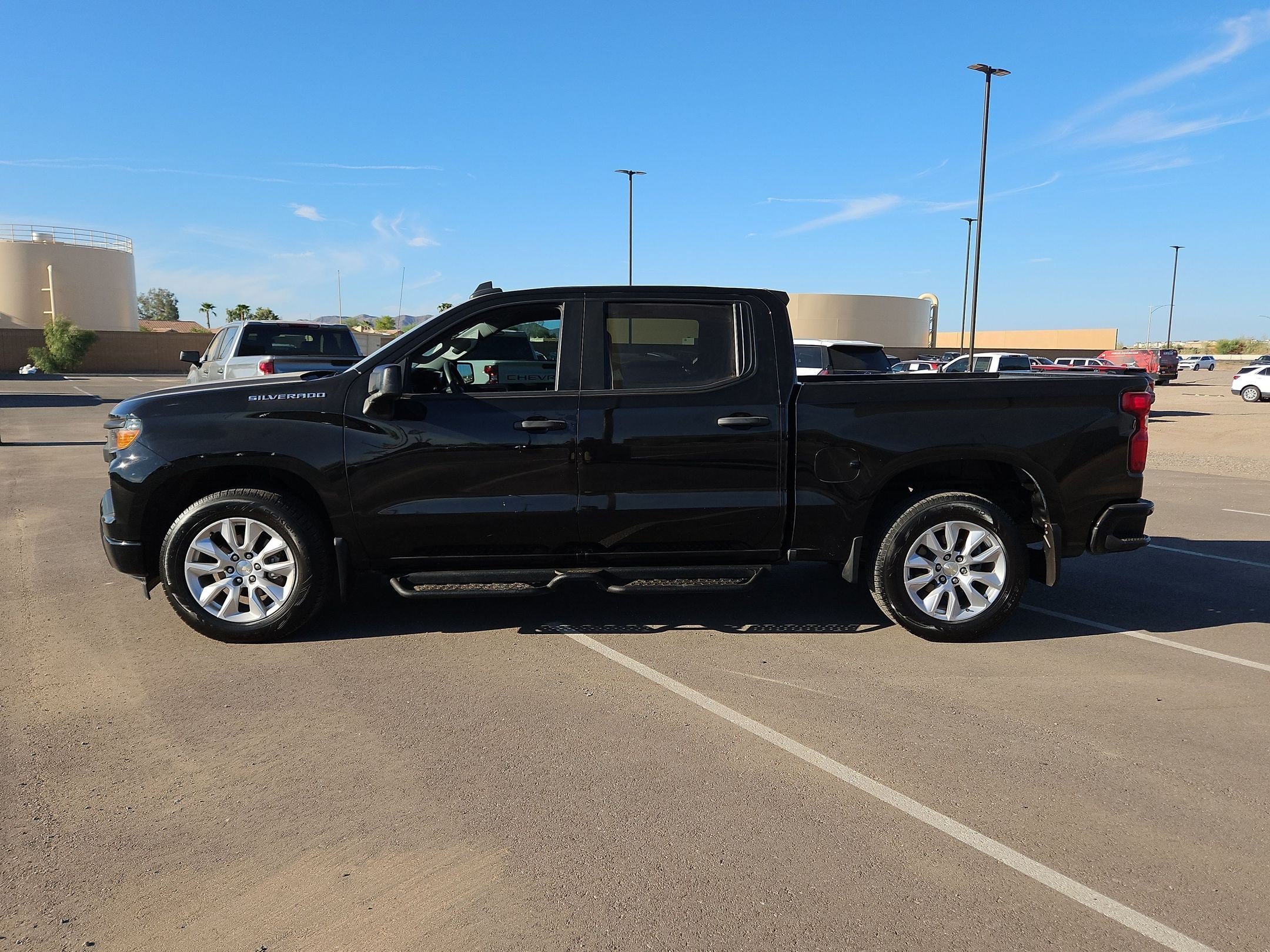 Certified Used 2022 BLACK Chevrolet Custom image 2