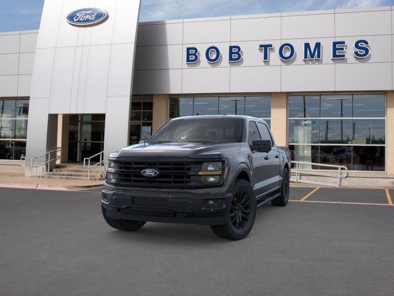 New 2026 Agate Black Metallic Ford XLT image 2