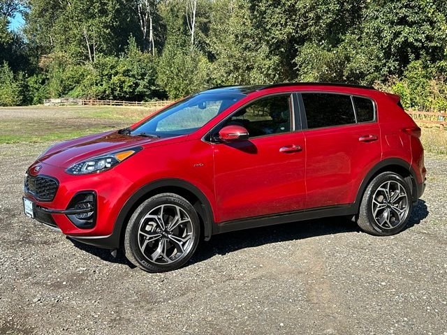 Used 2021 Hyper Red Kia SX image 5