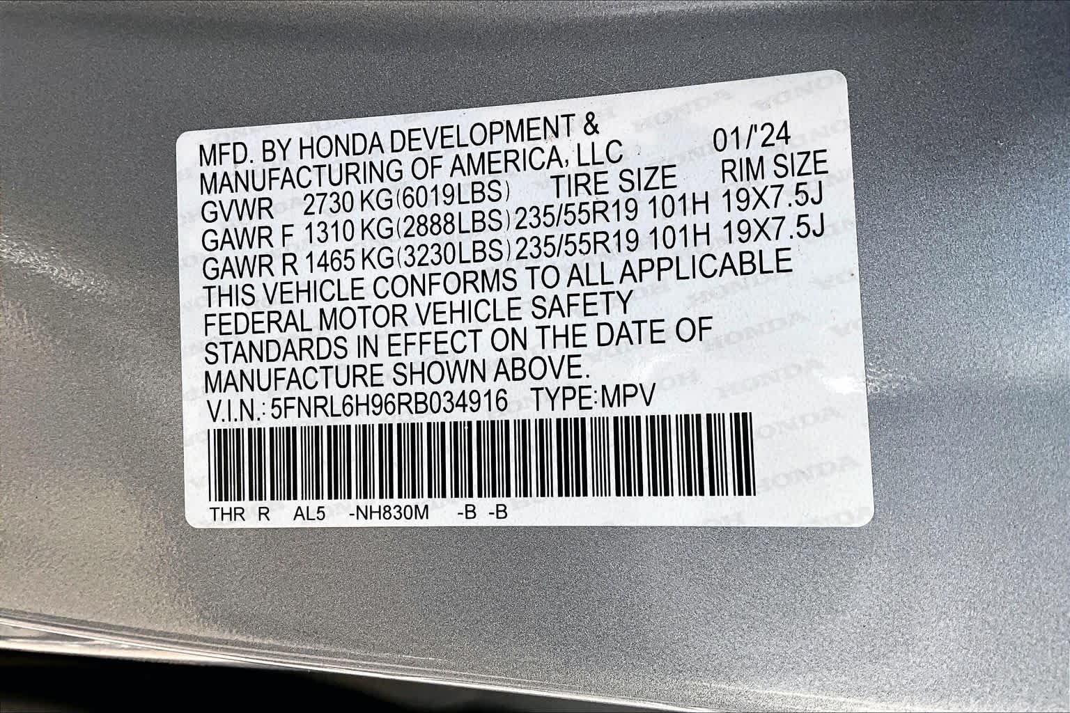 Certified Used 2024 Lunar Silver Metallic Honda Elite image 34
