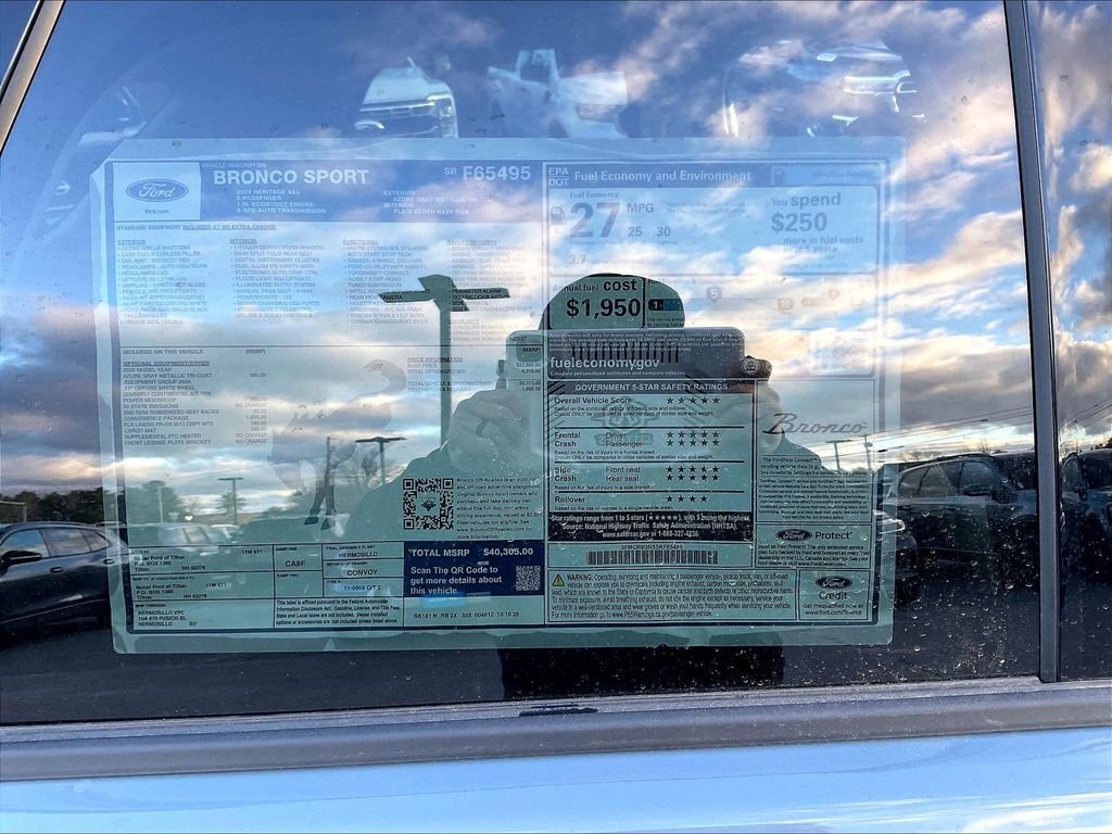 New 2025 Azure Gray Metallic Ford Heritage image 17