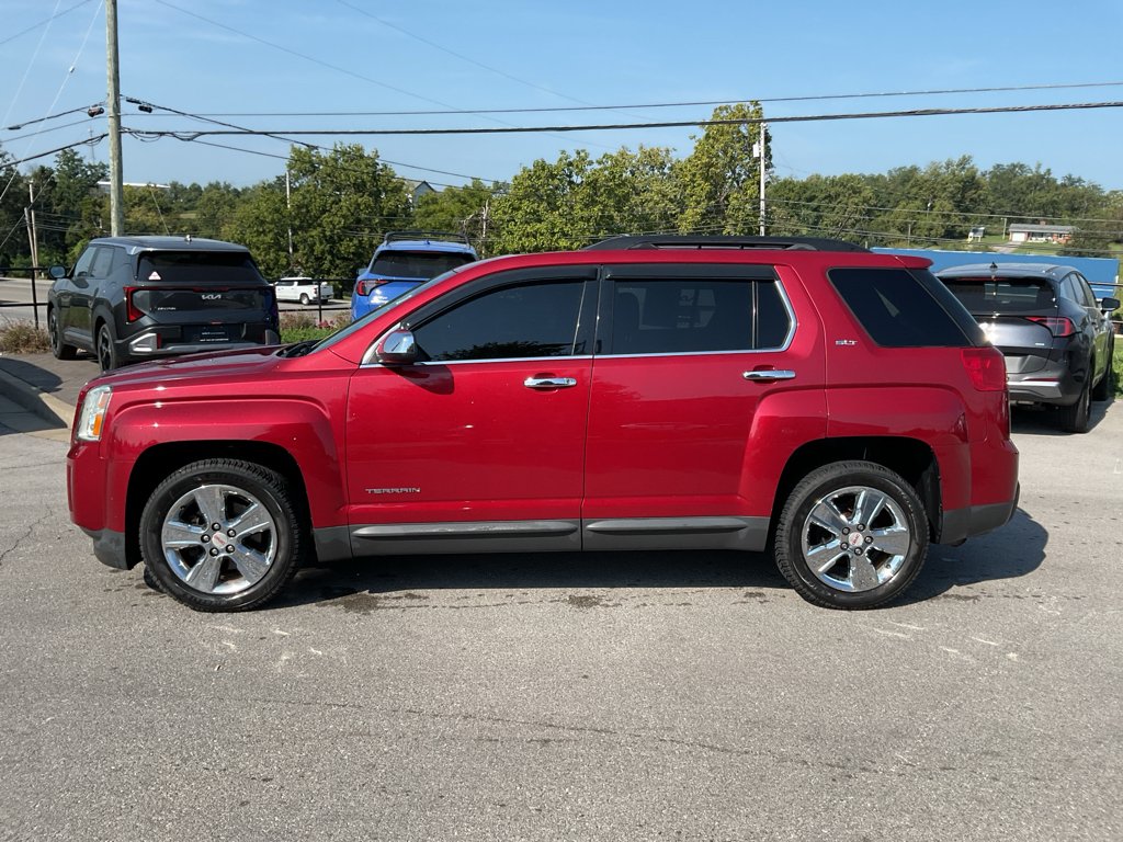 Used 2015 Crystal Red Tintcoat GMC SLT image 7