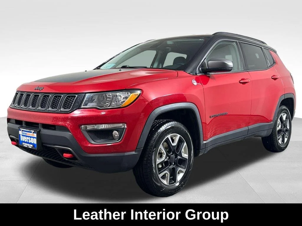 Used 2018 Redline Pearlcoat Jeep Trailhawk image 6