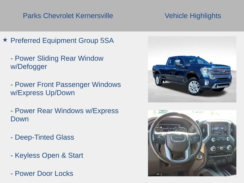 Used 2023 Blue GMC Denali image 11