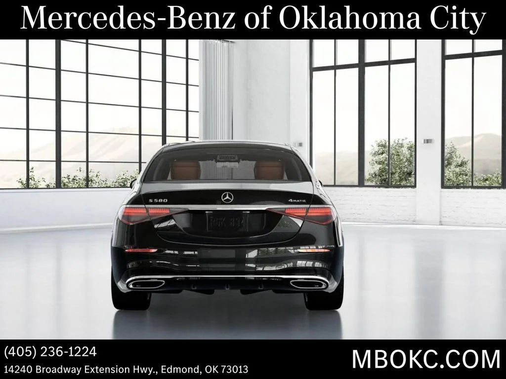 New 2026 Obsidian Black Metallic Mercedes-Benz S 580 image 26