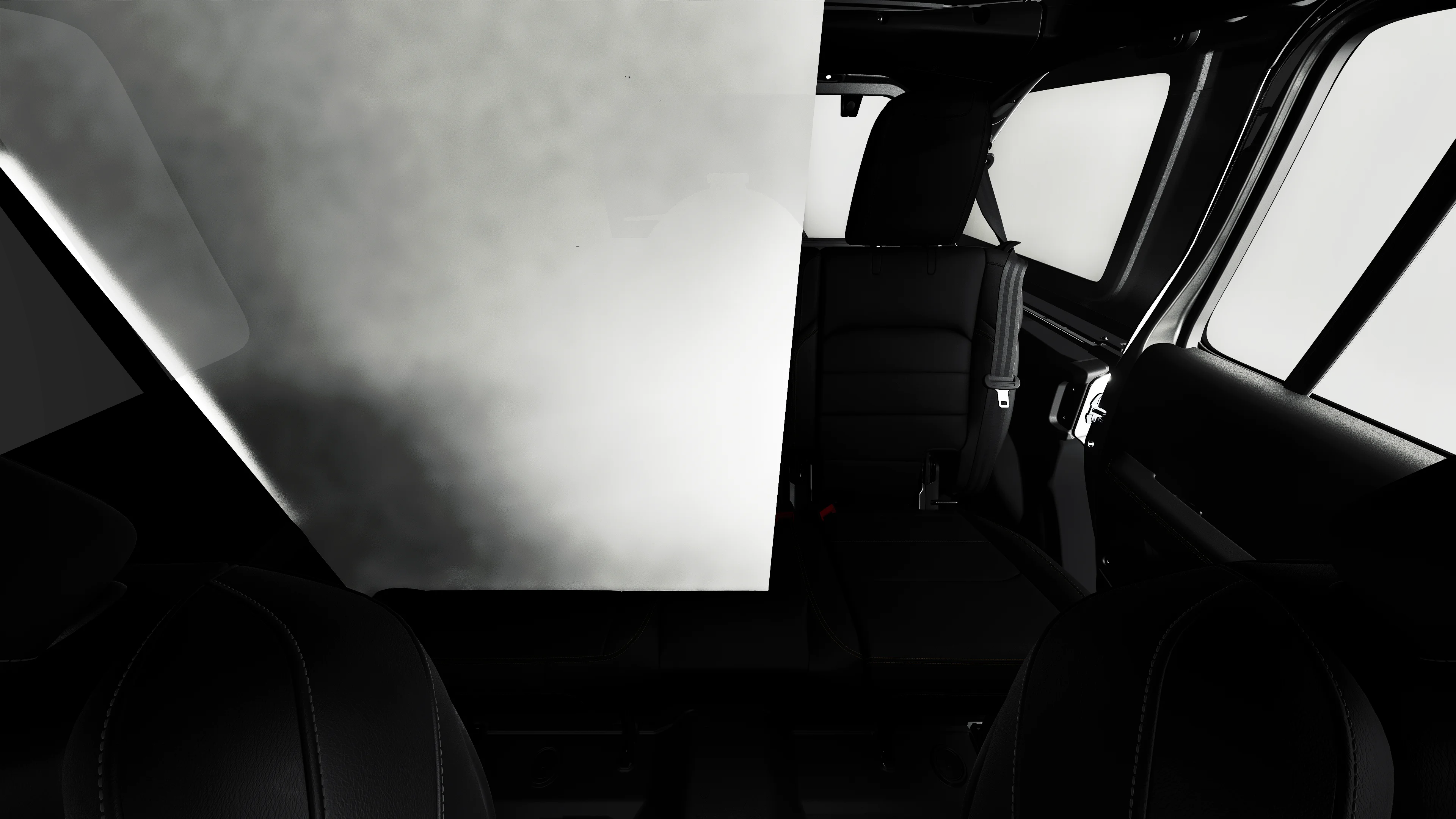 New 2027 Bright White Clear-Coat Paint Jeep Sahara image 3