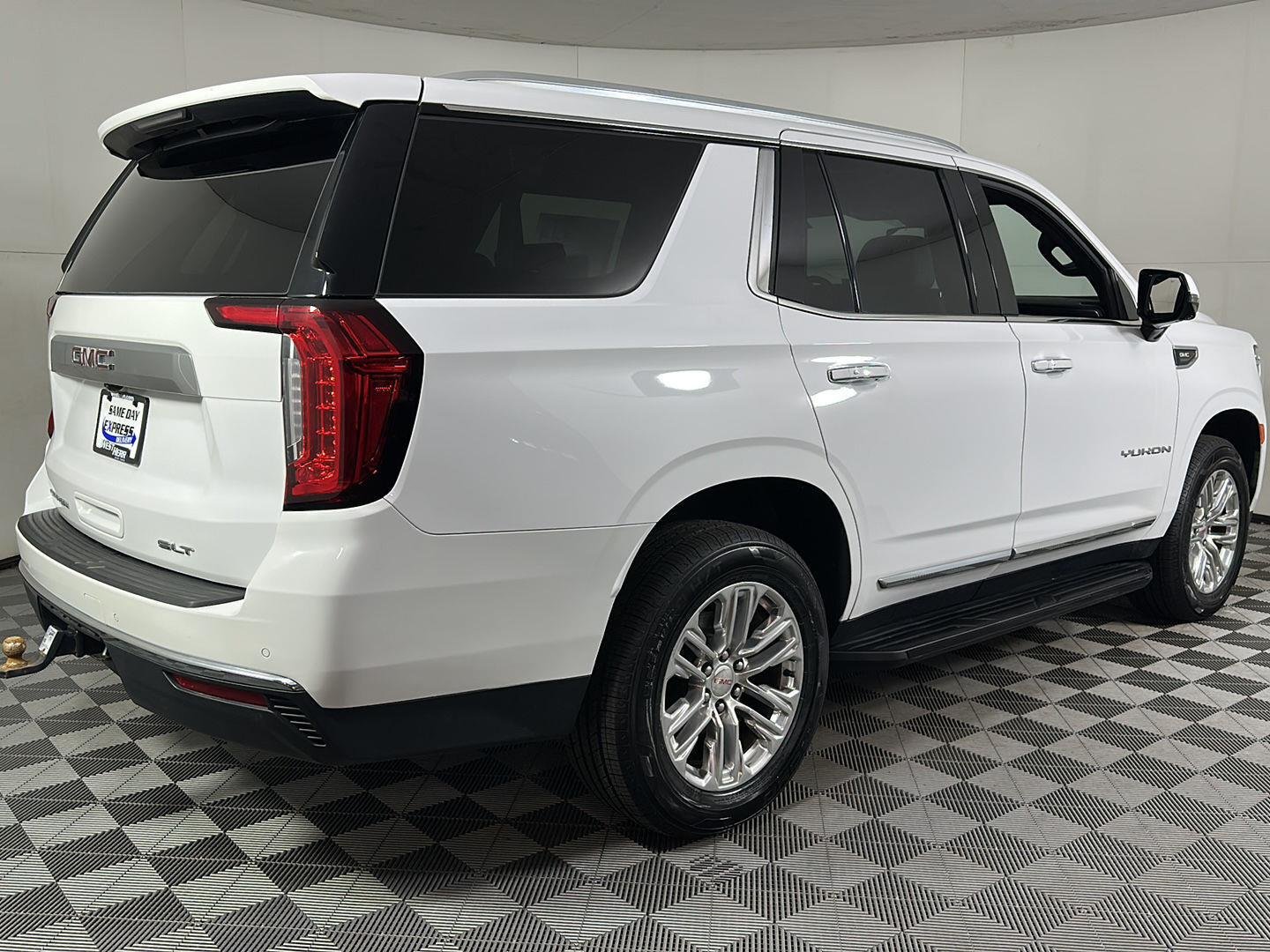 Used 2021 Summit White GMC SLT image 17