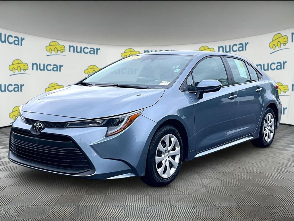 Used 2024 Gray Toyota LE image 3