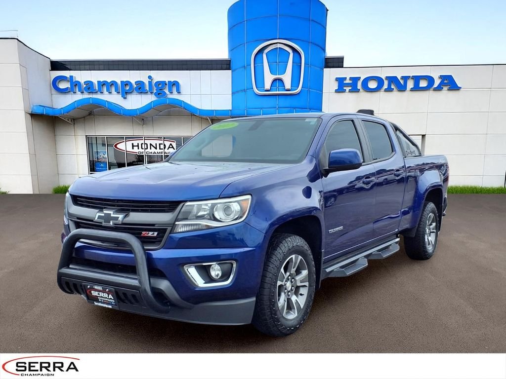 Used 2017 Laser Blue Metallic Chevrolet Z71 image 1