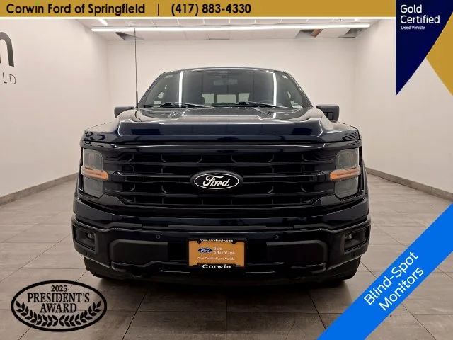 Certified Used 2024 Antimatter Blue Metallic Ford XLT image 9