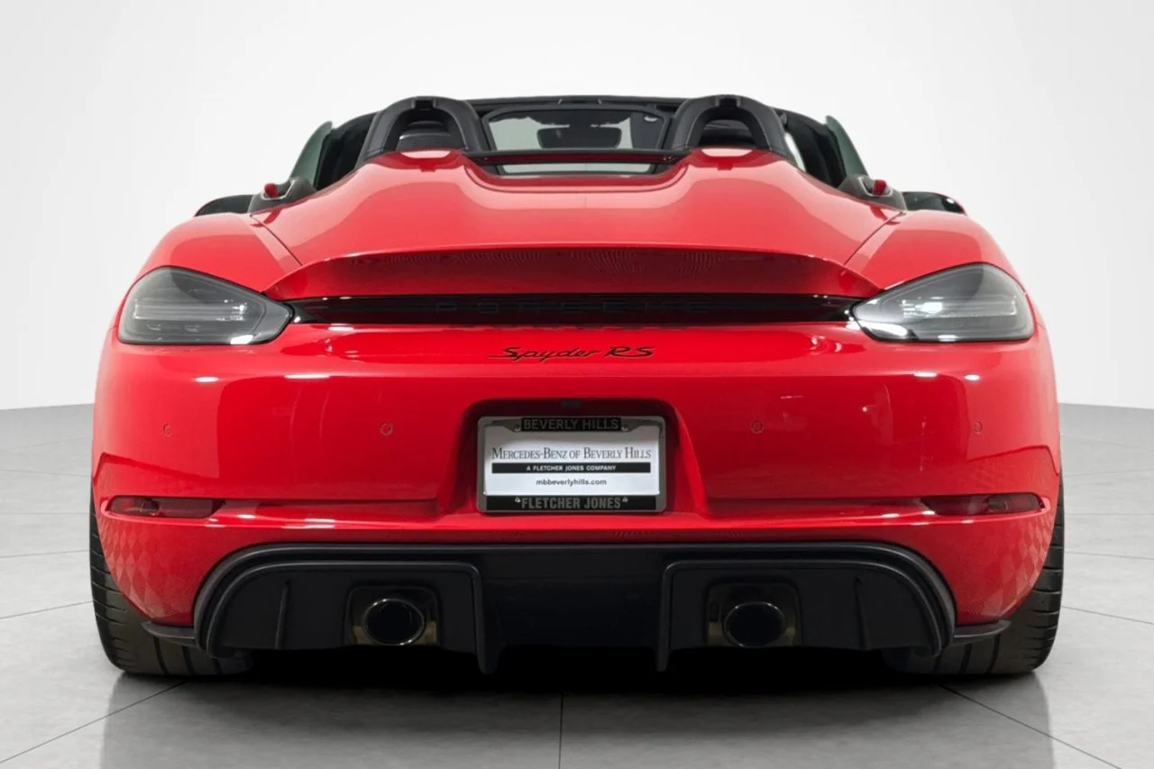 Used 2025 Guards Red Porsche RS image 4
