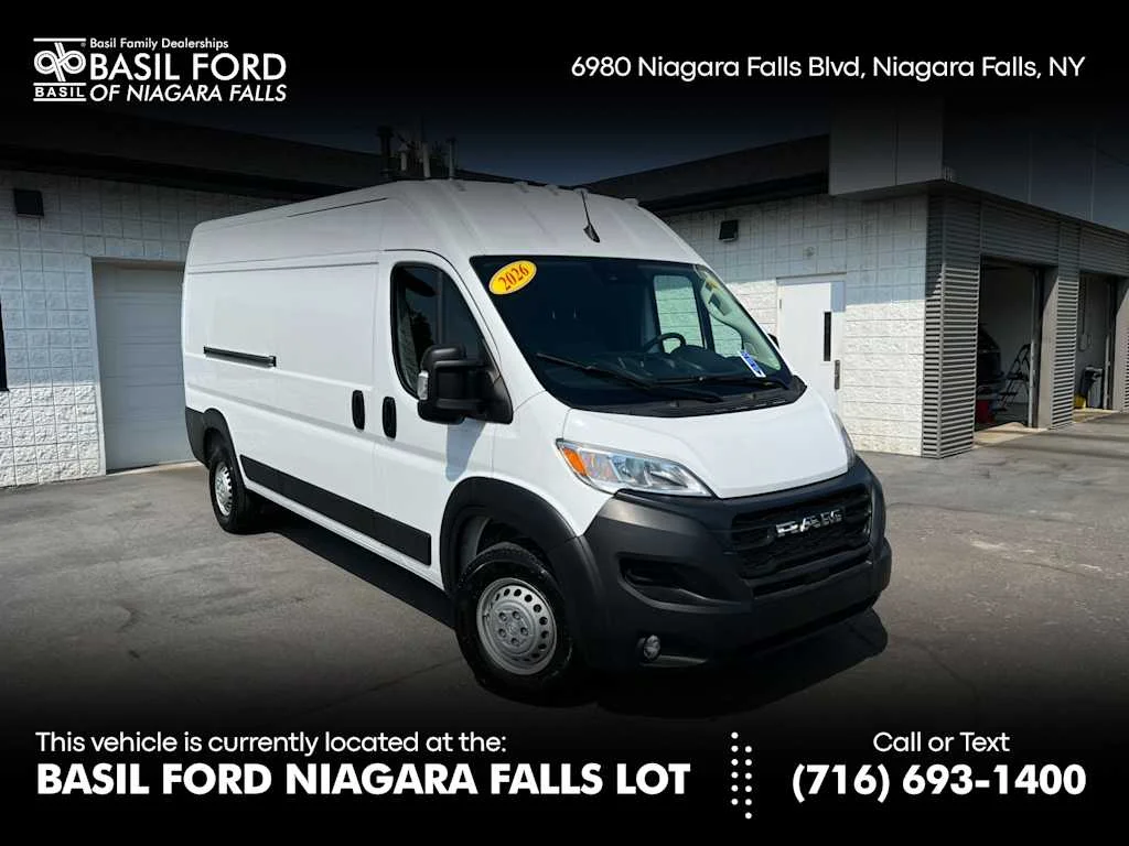 2026 RAM ProMaster Cargo Van Tradesman