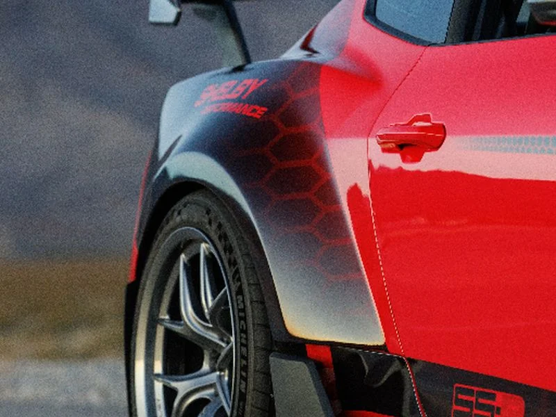 New 2026 Race Red Ford SHELBY SUPER SNAKE-R image 5