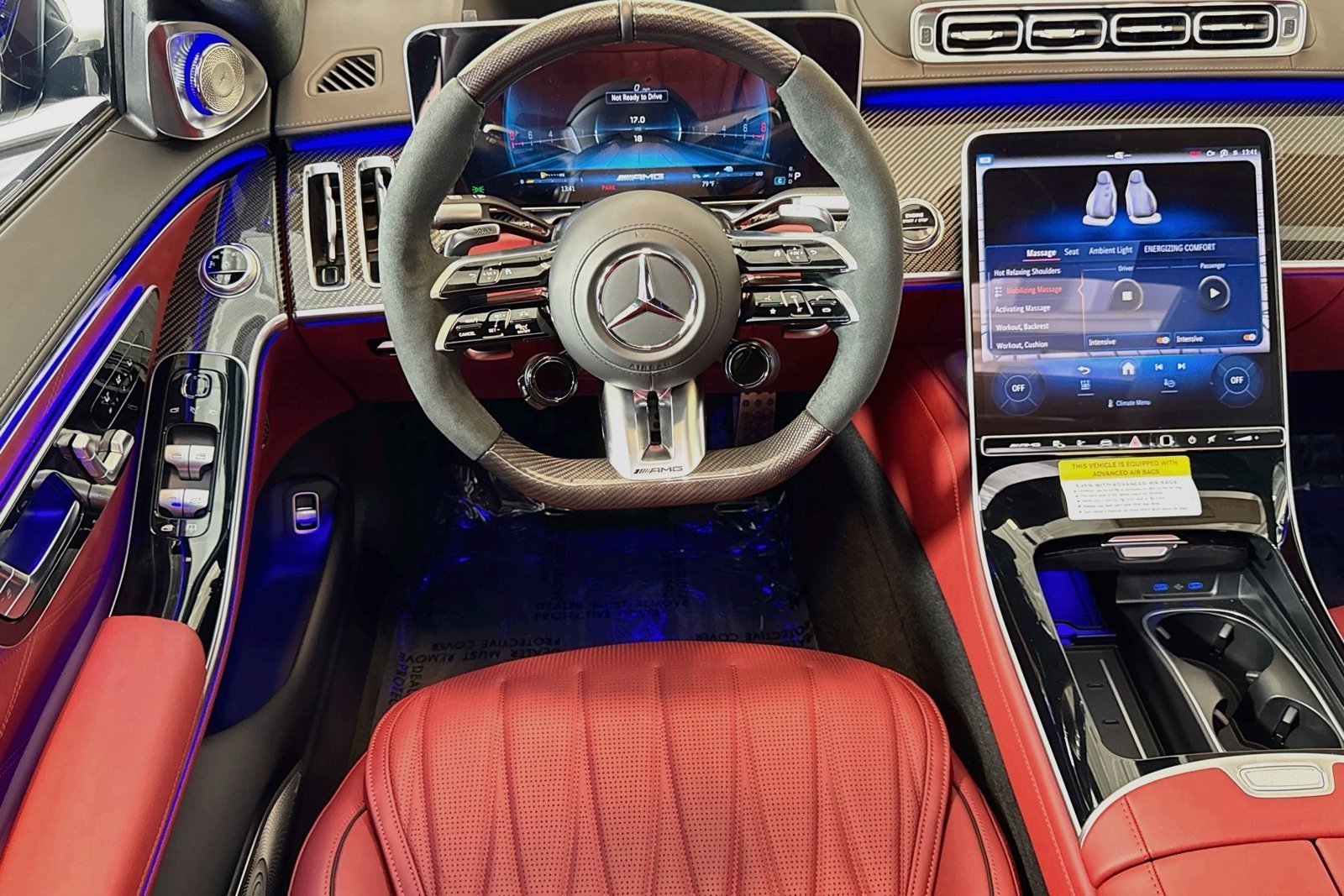 New 2026 MANUFAKTUR Moonlight White Magno Mercedes-Benz AMG® S 63 E image 20