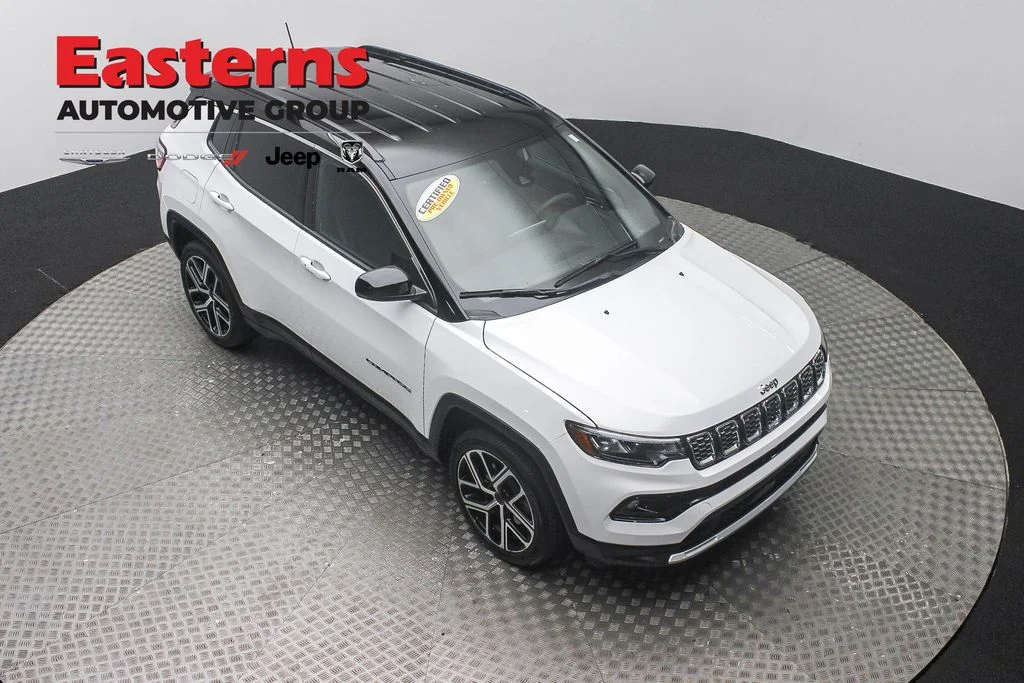 Certified Used 2025 White Jeep Limited image 3