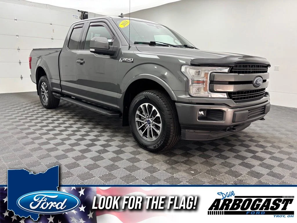 Used 2018 Gray Ford Lariat image 1