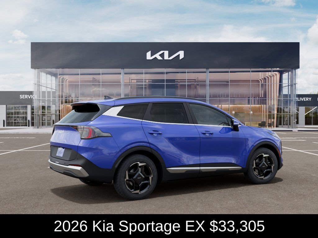 New 2026 Blue Kia EX image 7