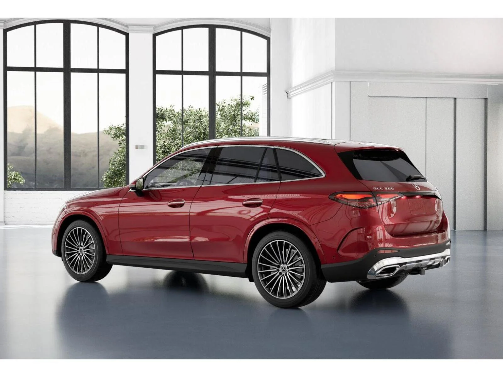 New 2026 MANUFAKTUR Patagonia Red Metallic Mercedes-Benz GLC 300 image 31