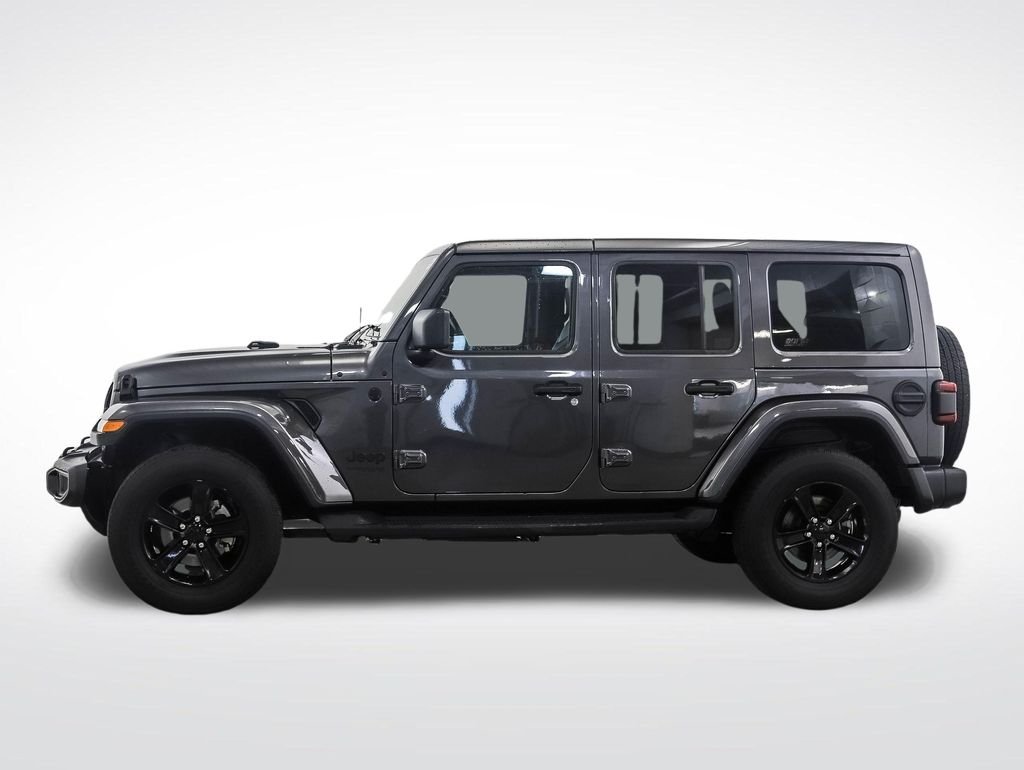 Used 2020 Jeep Wrangler Unlimited Sahara Altitude with VIN 1C4HJXEG3LW288435 for sale in Minneapolis, Minnesota