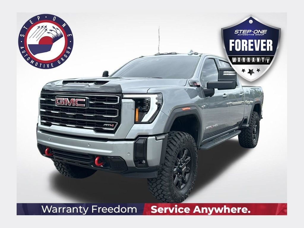 Used 2025 Silver GMC AT4 image 1