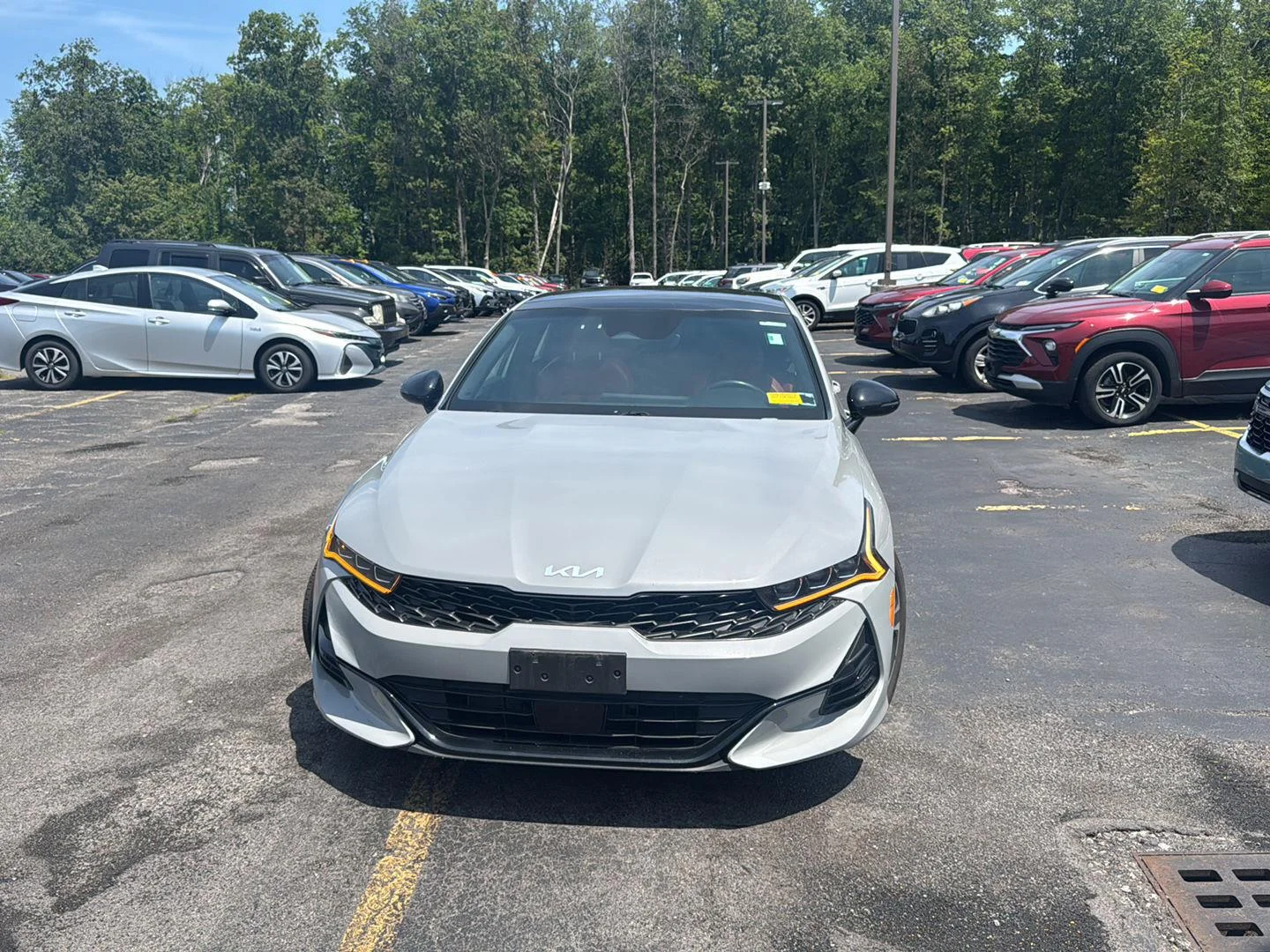 Used 2023 Wolf Gray Kia GT-Line image 2