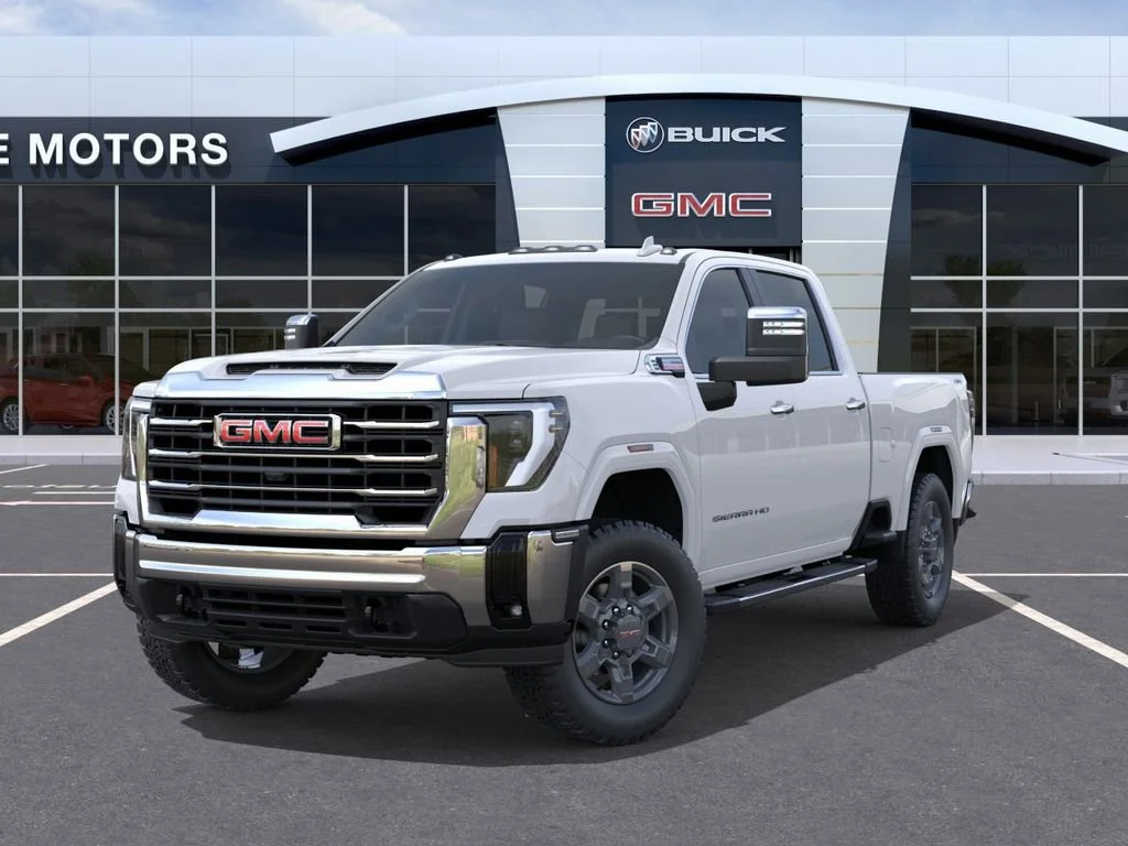 New 2026 Glacier White Tricoat GMC SLT image 6