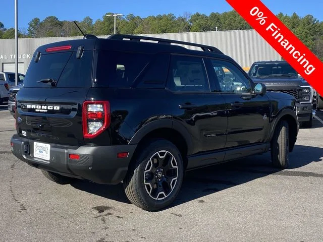 New 2025 Shadow Black Ford Outer Banks image 3