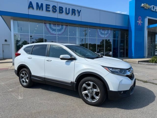 Used 2019 Honda CR-V EX-L with VIN 2HKRW2H89KH615177 for sale in Amesbury, MA