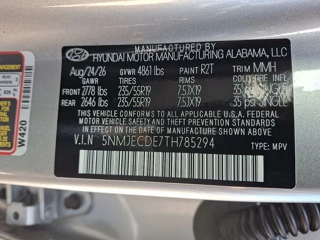 New 2026 Silver Hyundai Limited image 16