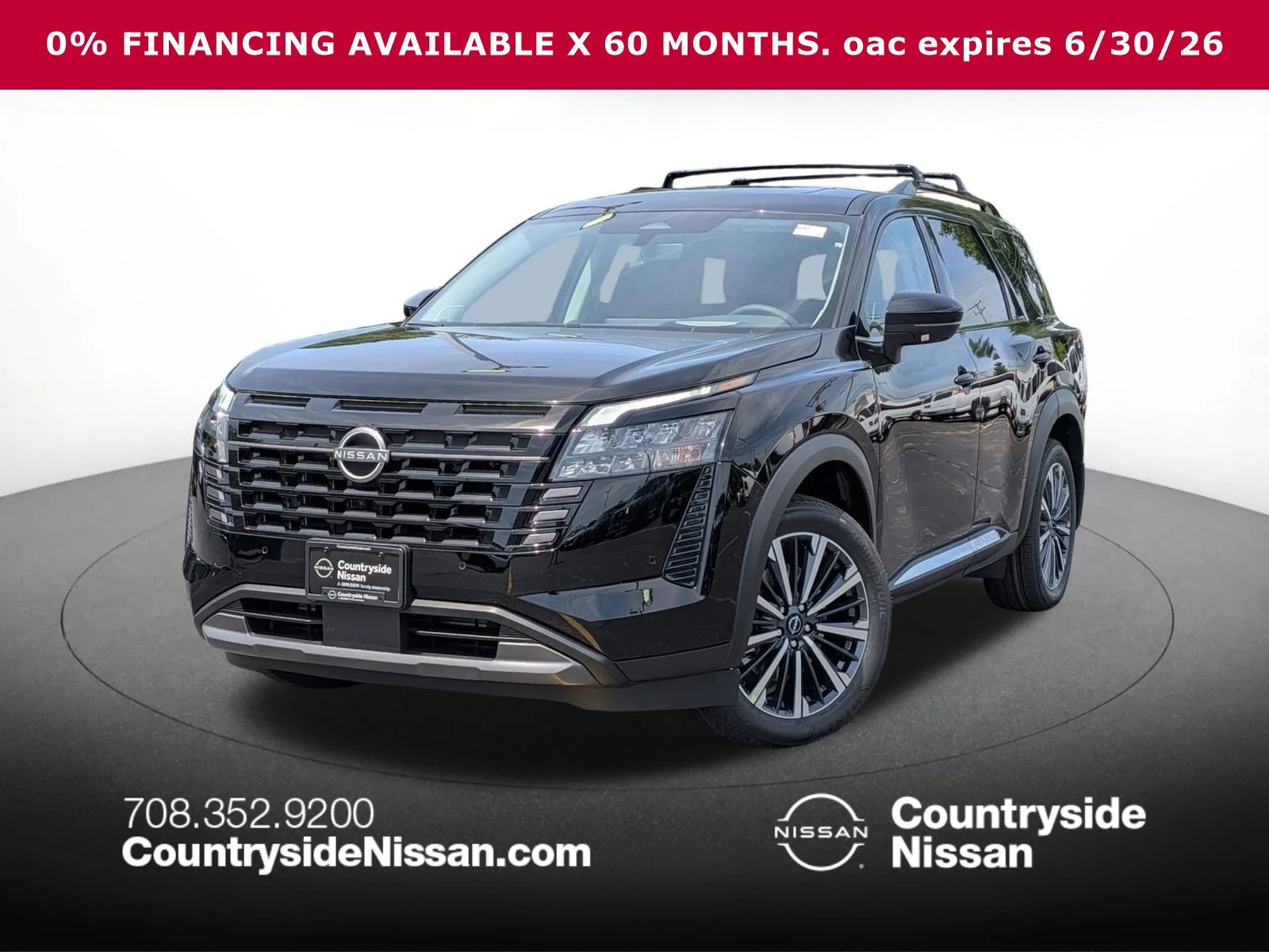 New 2026 Super Black Nissan Platinum image 1