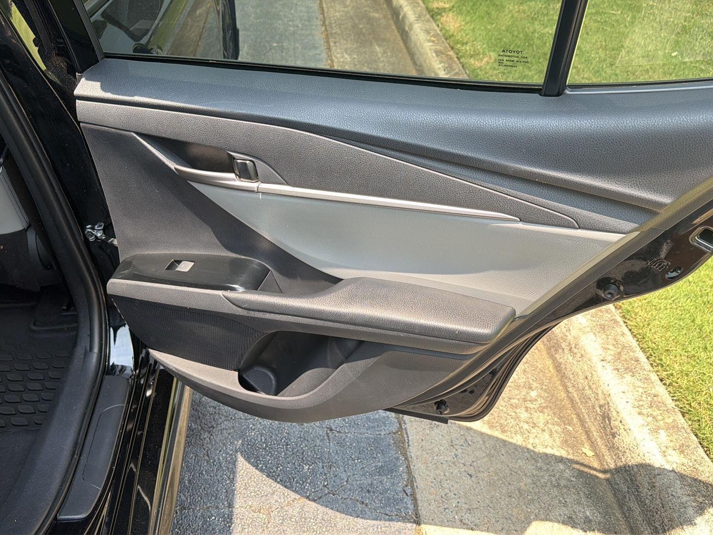 Used 2025 Midnight Black Metallic Toyota SE image 15