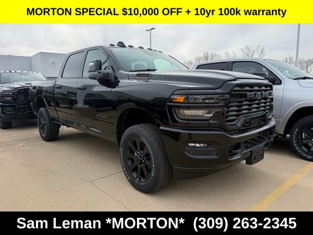 New 2026 Diamond Black Crystal Pearl-Coat Exterior Paint Ram Big Horn image 1