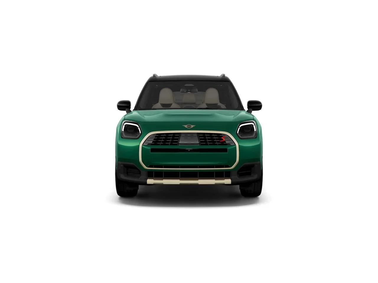 New 2027 British Racing Green IV Metallic MINI ICONIC image 2