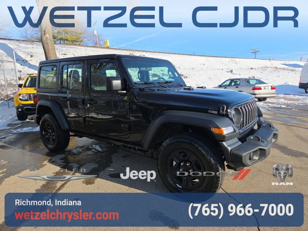 New 2026 Black Jeep Sport image 1
