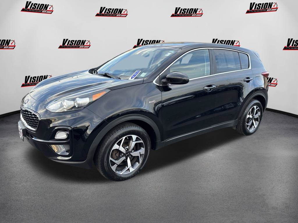 Used 2020 Red Kia LX image 1