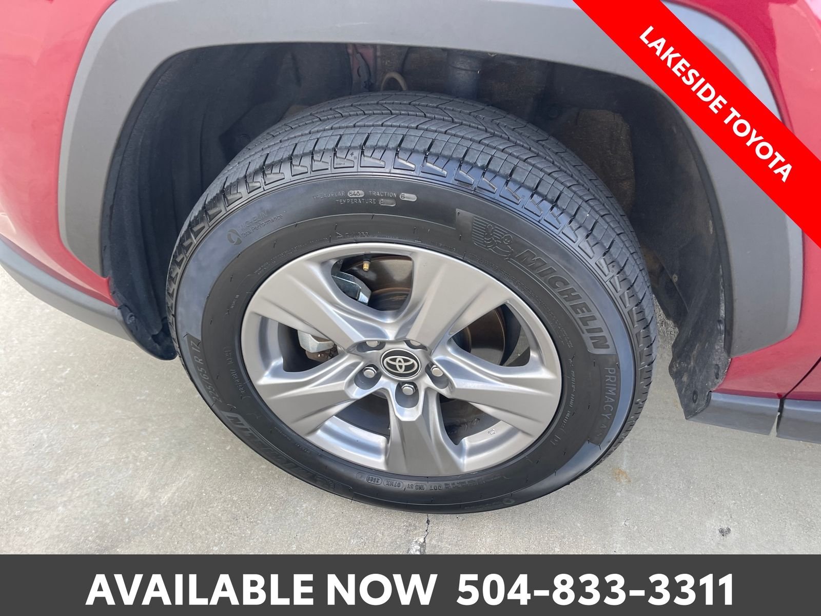 Certified Used 2025 Red Toyota XLE image 15