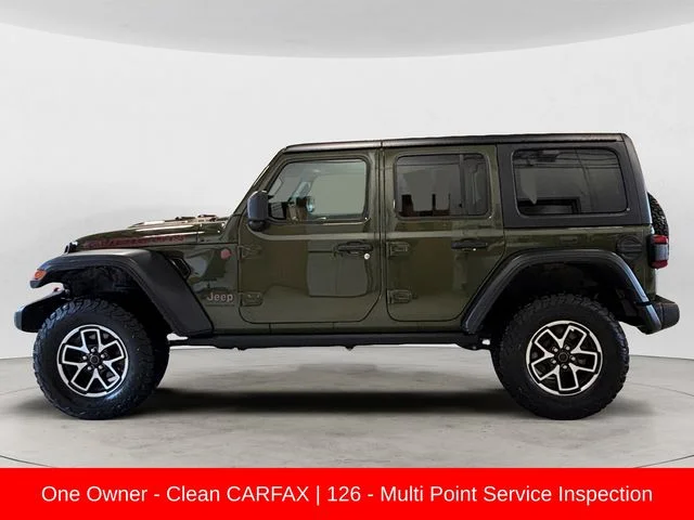 Used 2024 Green Jeep Rubicon image 2