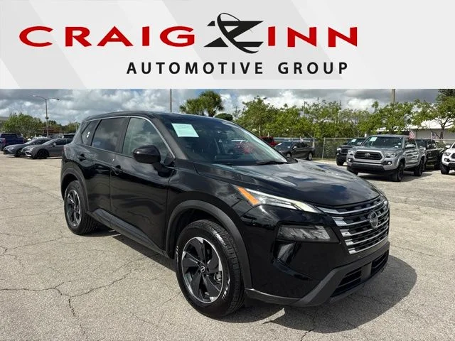 Used 2025 Black Nissan SV image 1