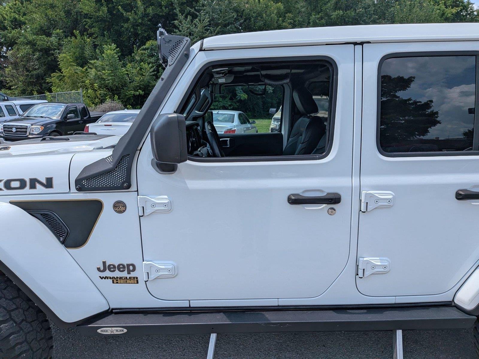 Used 2021 Bright White Clearcoat Jeep Unlimited Rubicon 392 image 16