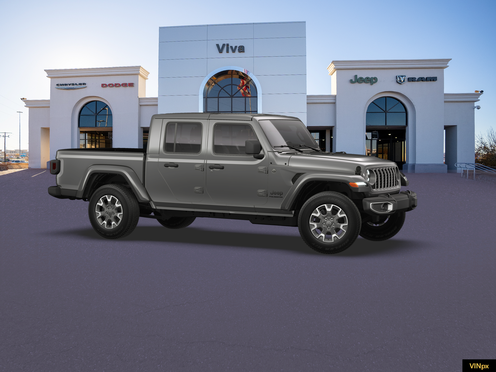 New 2026 Granite Crystal Metallic Clear-Coat Exterior Paint Jeep Sahara image 10