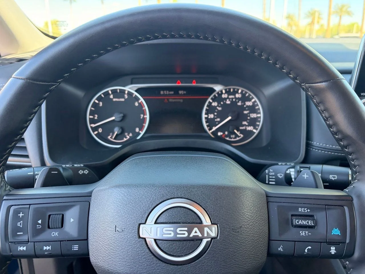 Used 2025 Deep Ocean Blue Pearl Nissan SV image 28